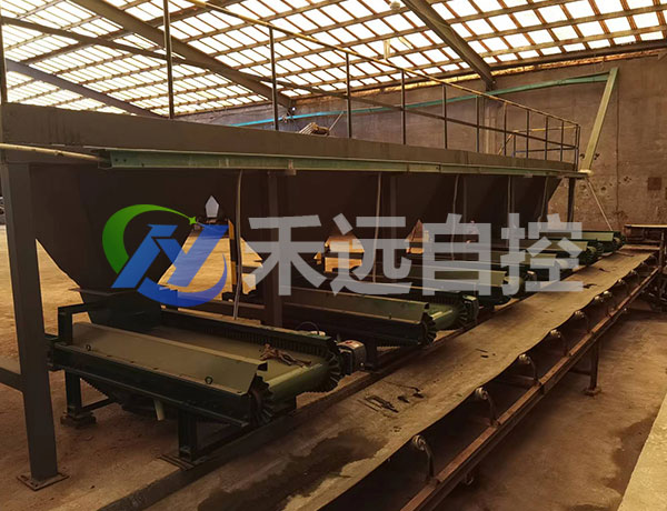 化肥厂配料现场