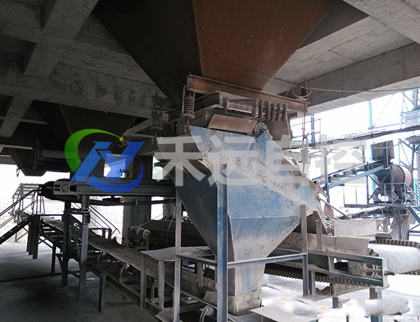 自动化配料现场